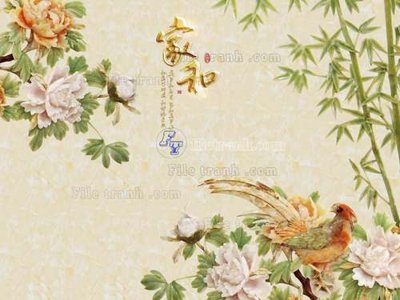 File tranh File tranh in tường giả ngọc GN2198 (ảnh gốc) sắc nét hoàn hảo