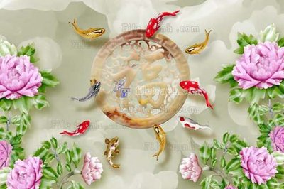 Download file File tranh in tường giả ngọc GN2199 (gốc) cho xưởng in