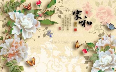 File gốc File tranh in tường giả ngọc GN2209 (cho in ấn) độc quyền