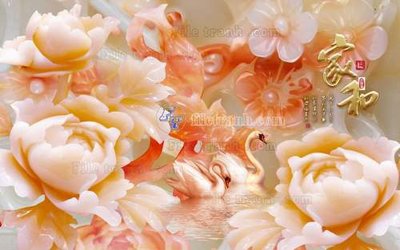 Mua file tranh gốc File tranh in tường giả ngọc GN2222 tại Filetranh.com