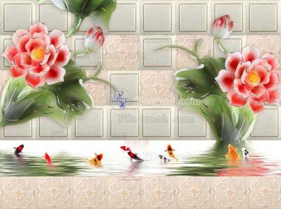 File ảnh gốc File tranh in tường giả ngọc GN2226 không vỡ nét