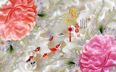 File gốc File tranh in tường giả ngọc GN2244 (in lụa) chi tiết cao