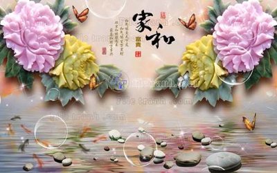 File tranh File tranh in tường giả ngọc GN2245 (gốc) in backlit film