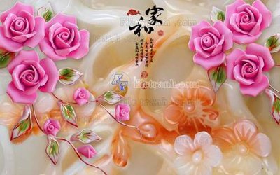 Download file gốc File tranh in tường giả ngọc GN2249 (in lụa) cao cấp