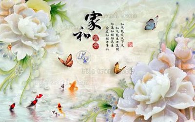 File tranh File tranh in tường giả ngọc GN2299 (bản gốc) in canvas