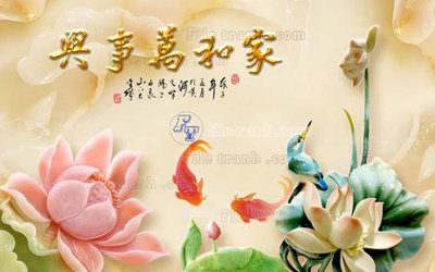 Tải file File tranh in tường giả ngọc GN2310 (gốc) làm file in ấn