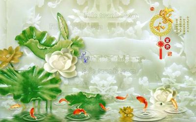 File PSD File tranh in tường giả ngọc GN2336 (bản gốc) đã tách nền