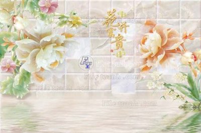 File tranh trang trí File tranh in tường giả ngọc GN2346 (file gốc)