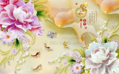 File tranh File tranh in tường giả ngọc GN2356 (gốc) chủ đề trừu tượng