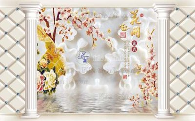 File gốc File tranh in tường giả ngọc GN2371 (Filetranh.com) File tranh in tường giả ngọc GN2371