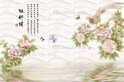 File gốc File tranh in tường giả ngọc GN2422 cho in ấn và thiết kế