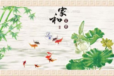 File tranh ảnh gốc File tranh in tường giả ngọc GN2424 dùng cho in khổ lớn