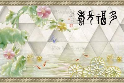 Tải file tranh File tranh in tường giả ngọc GN2425 (gốc) tại Filetranh.com