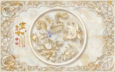 File gốc File tranh in tường giả ngọc GN2444 (vector) cho in ấn