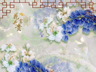 File gốc in tráng gương File tranh in tường giả ngọc GN2544 chi tiết