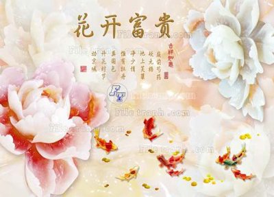 Tải file gốc in lụa File tranh in tường giả ngọc GN2550 siêu nét