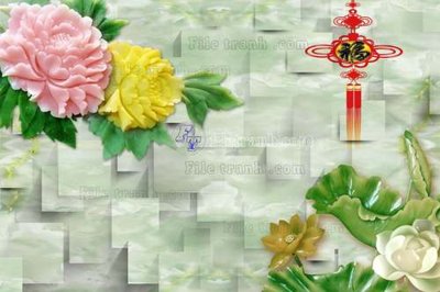 File tranh File tranh in tường giả ngọc GN2595 (gốc) chủ đề trừu tượng