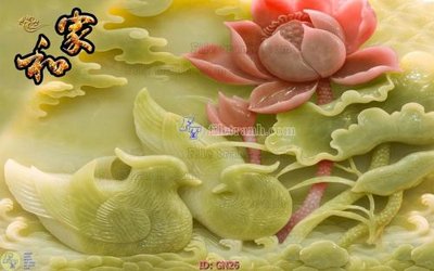 Tải file gốc in lụa File tranh giả ngọc GN26 siêu nét