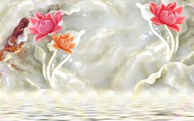 Download file ảnh gốc File tranh in tường giả ngọc GN3001 để in ấn