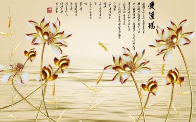 Ảnh gốc File tranh in tường giả ngọc GN3087 (nét căng) in mica