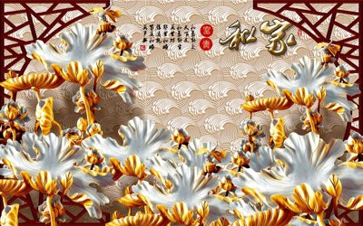 Cung cấp file tranh gốc File tranh in tường giả ngọc GN3112 độc quyền