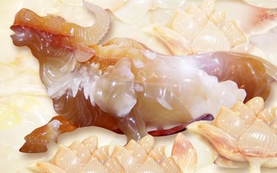 File gốc File tranh in tường giả ngọc GN3154 (in tráng gương) hiện đại