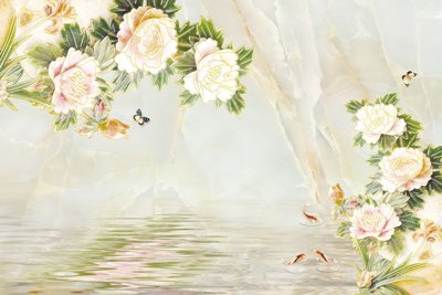 File gốc File tranh in tường giả ngọc GN3203 (in ấn) không giới hạn