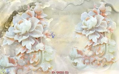 Download file gốc File tranh giả ngọc GN321 (in lụa) nghệ thuật