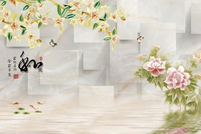 Tệp tin gốc File tranh in tường giả ngọc GN3220 (chất lượng) File tranh in tường giả ngọc GN3220