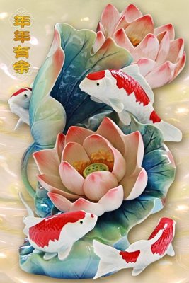 File gốc File tranh in tường giả ngọc GN3236 (in lụa) chi tiết cao