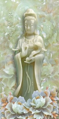 Mua file tranh gốc File tranh in tường giả ngọc GN3238 tại Filetranh.com