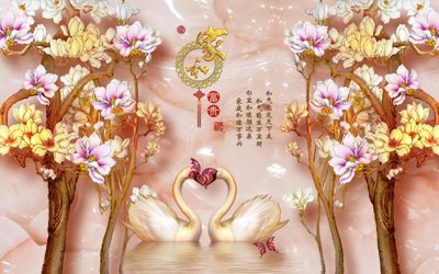 File tranh gốc File tranh in tường giả ngọc GN3382 (bản quyền) Filetranh.com