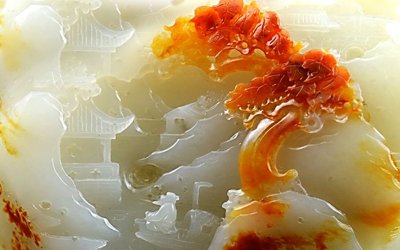 File ảnh File tranh in tường giả ngọc GN3392 (gốc) cho trang trí nhà hàng