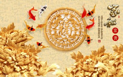 File tranh File tranh in tường giả ngọc GN3395 (bản gốc) trang trí văn phòng