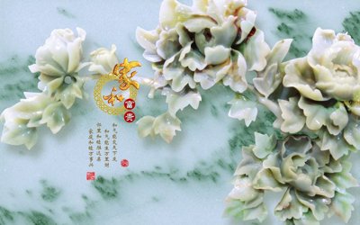 File in trần File tranh in tường giả ngọc GN3404 (bản gốc) đại dương