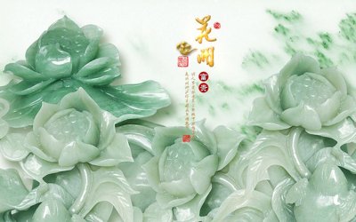 Mua file gốc File tranh in tường giả ngọc GN3413 (chất lượng) tại Filetranh.com