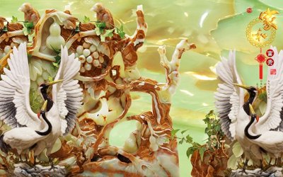 Tải file File tranh in tường giả ngọc GN3429 (PSD) cho in tranh 3D