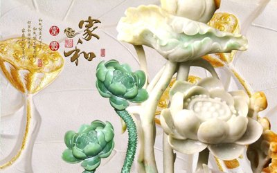 File gốc File tranh in tường giả ngọc GN3475 (in lụa) tranh phong thủy