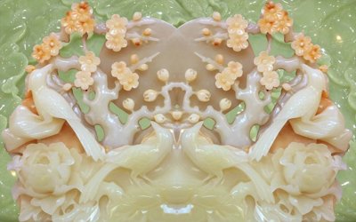 File gốc File tranh in tường giả ngọc GN3542 (in tráng gương) nghệ thuật