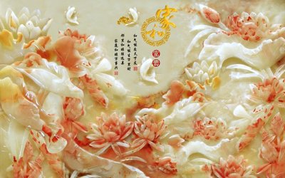 File in mica File tranh in tường giả ngọc GN3545 (bản gốc) siêu trong