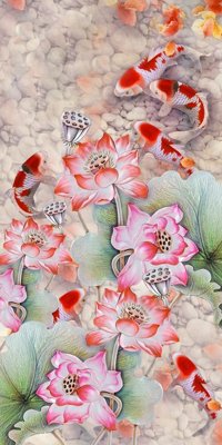 File in trần File tranh in tường giả ngọc GN3560 (file gốc) phong thủy