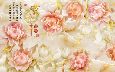 File in ấn File tranh in tường giả ngọc GN3584 (bản gốc) chất lượng cao