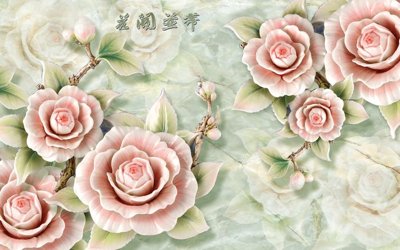 File ảnh File tranh in tường giả ngọc GN3625 (gốc) in quảng cáo ngoài trời