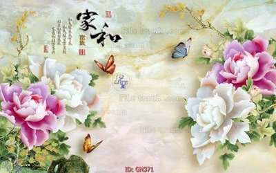 File ảnh File tranh giả ngọc GN371 (gốc) in poster