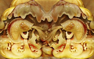 File tranh File tranh in tường giả ngọc GN3742 (bản gốc) treo phòng ăn