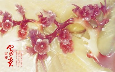 File gốc File tranh in tường giả ngọc GN3879 (AI/EPS) cho in ấn