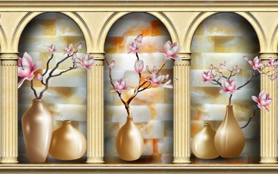 File tranh File tranh in tường giả ngọc GN3887 (gốc) in film