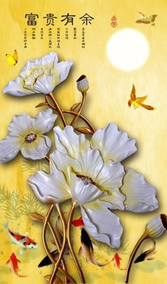 Tải file File tranh in tường giả ngọc GN3925 (gốc) in trên mọi chất liệu