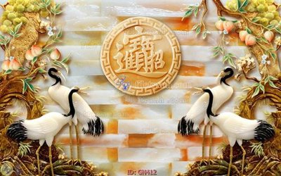 File gốc File tranh giả ngọc GN412 (PSD/TIFF) độ phân giải cao