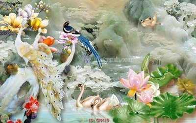 Download file File tranh giả ngọc GN419 (gốc) in mica cao cấp
